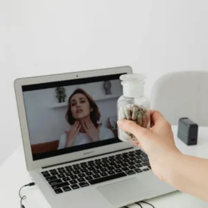 Sesión terapéutica online